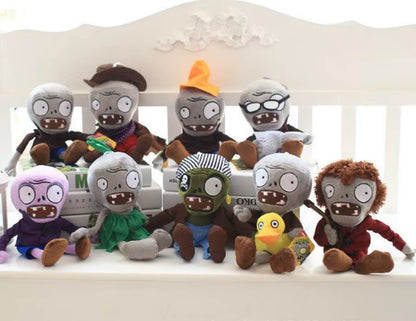 Stuffed Animal Zombie Plush Toys PVZ Plants Peluche Soft Stuffed Toys Soft Toy Doll for Children Kids Gifts