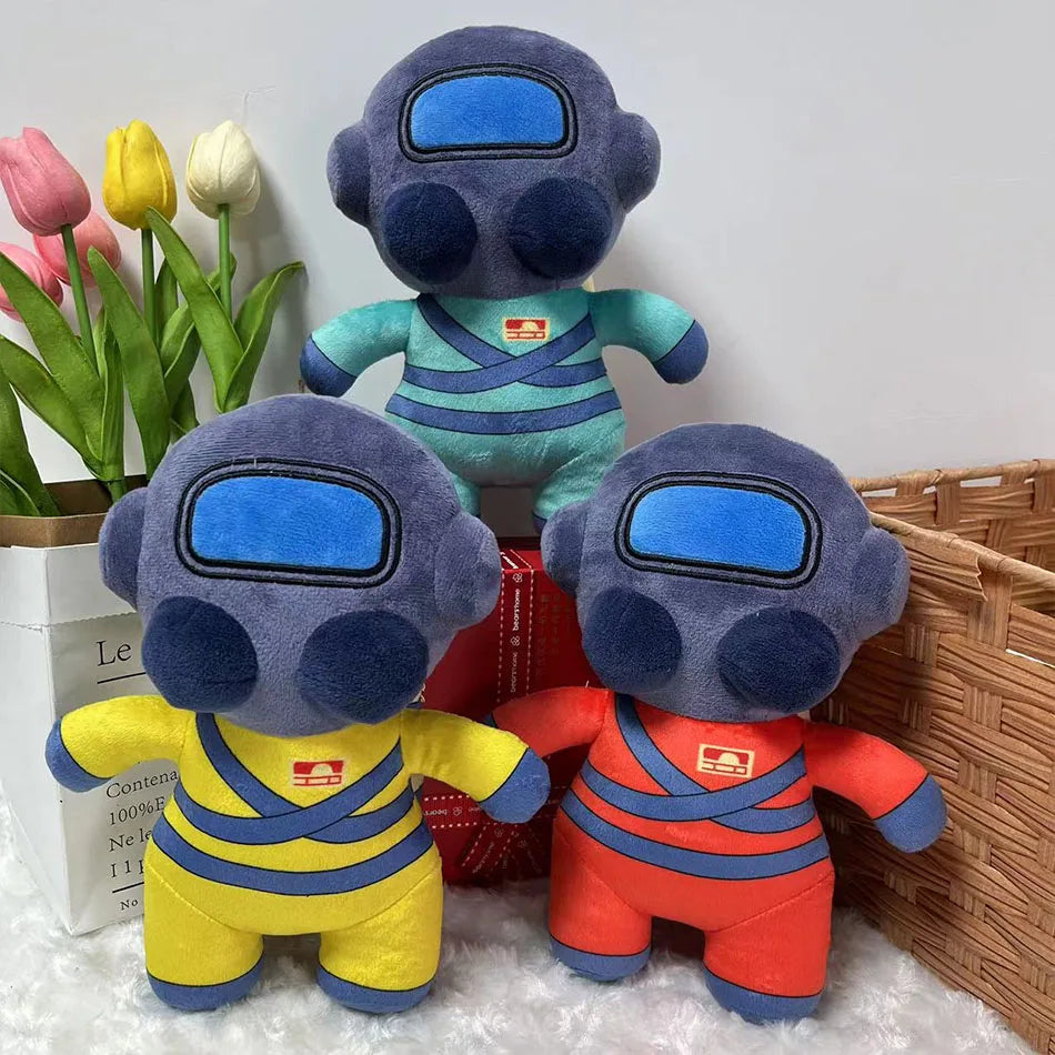 20-30Cm Lethal Company Plush Coil Head Long Necked Figure Soft Stuffed Animal Plushie Home Decor Collection Birthday Kids Gift