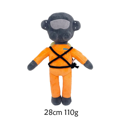 20-30Cm Lethal Company Plush Coil Head Long Necked Figure Soft Stuffed Animal Plushie Home Decor Collection Birthday Kids Gift