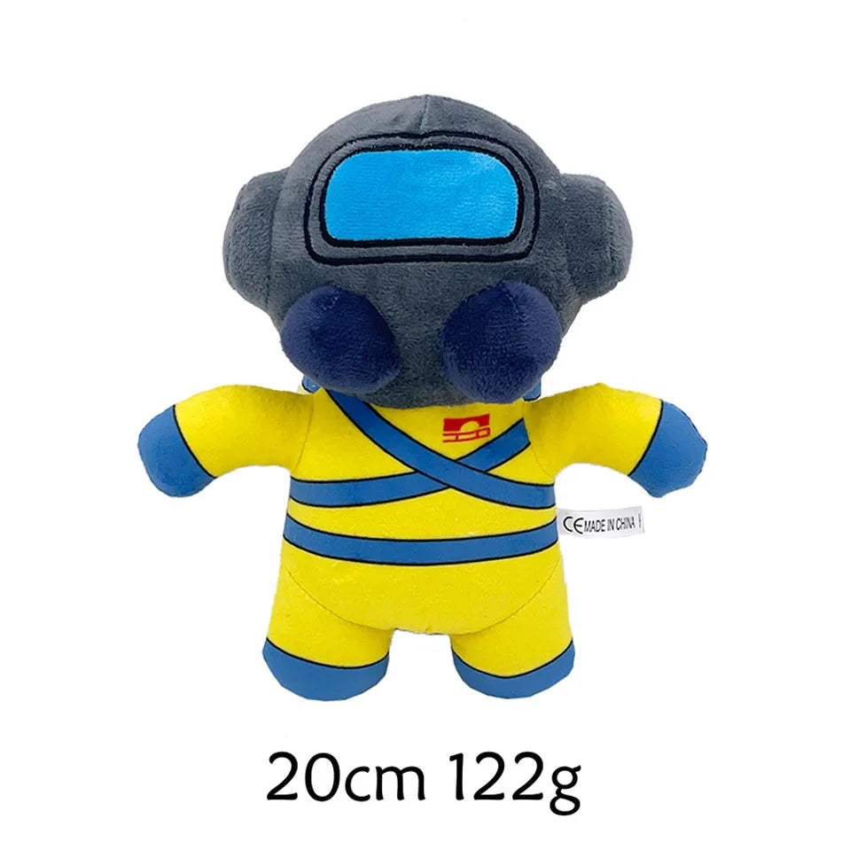 20-30Cm Lethal Company Plush Coil Head Long Necked Figure Soft Stuffed Animal Plushie Home Decor Collection Birthday Kids Gift