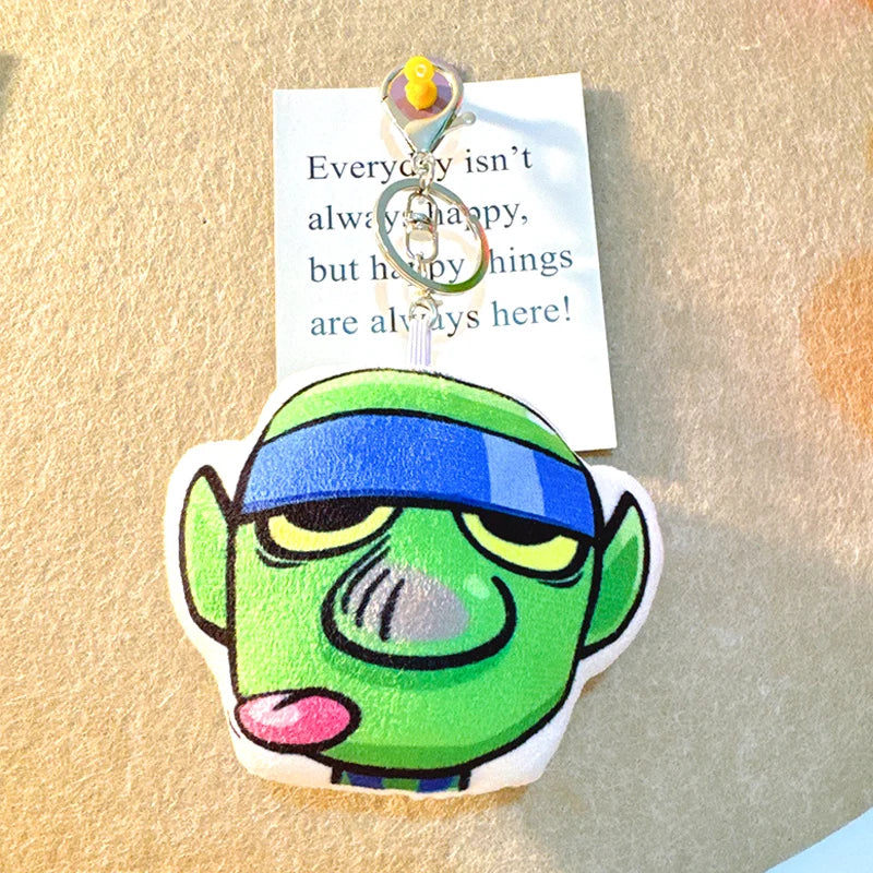 Game Clash Royale Goblins Crying Voice Pendant Expression Bag Voice Dolls Can Custom Keychain Bag Pendants Fan'S Cute Gift Toys