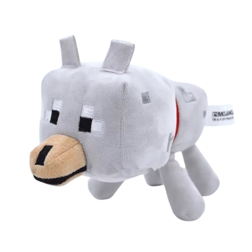 Minecraft Wolf Plush