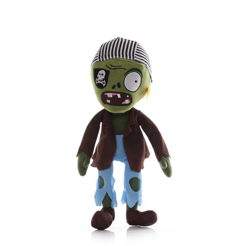 1Pcs  Plush Toys 30Cm PVZ Gargantuar Hats Pirate Duck Zombie Plush Stuffed Toys Doll Soft Toy Gifts for Kids